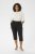 Kaffe Curve Jenna Capri Pants Black - Housut - 