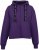 Nora Mikken GERTRUD Cropped Hoodie Purple - NAISTEN VAATTEET XS-XXL - 