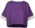 Nora Mikken AGNES Crop Top Purple - T-paidat - 