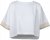 Nora Mikken AGNES Crop Top White - T-paidat - 