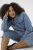 Kaffe Curve Vilana Denim Jacket Washed Blue - Farkkutakit - 