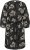 Kaffe Curve Kimmie Dress Black Chalk Embroidery - Midimekot - 
