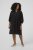 Kaffe Curve Dina Dress Black Deep - Midimekot - 
