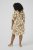 Kaffe Curve Marla Dress Oak Chalk Leaf - Midimekot - 