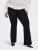 Only Carmakoma Pever Flared Pants Black - Housut - 