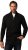 JP1880 Sweater Knitter with Zipper Black - Hupparit ja collegepaidat - Miesten hupparit ja collegepaidat isot koot