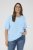 Kaffe Curve Minia Pullover Powder Blue Melange - Neulepaidat - 