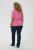 Kaffe Curve Minia Pullover Pink Power Melange - Neulepaidat - 