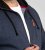 D555 Mansfield Hoodie with Zipper Navy - Hupparit ja collegepaidat - Miesten hupparit ja collegepaidat isot koot