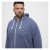 North Latitude Cardigan Hoodie Blue - Hupparit ja collegepaidat - Miesten hupparit ja collegepaidat isot koot