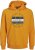 Jack & Jones Codyy Hoodie Yellow - Hupparit ja collegepaidat - Miesten hupparit ja collegepaidat isot koot