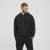 North Latitude Denim Hooded Full-Zip Sweatshirt Black TALL - TALL collegepaidat - 
