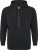 North Latitude Denim Hooded Full-Zip Sweatshirt Black TALL - TALL collegepaidat - 
