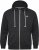 North Latitude Cardigan Hoodie Black - Hupparit ja collegepaidat - Miesten hupparit ja collegepaidat isot koot