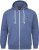 North Latitude Cardigan Hoodie Blue - Hupparit ja collegepaidat - Miesten hupparit ja collegepaidat isot koot
