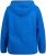Ulla Popken Teddy Fleece Partial Zip Hoodie Royal Blue - Naisten hupparit ja collegepaidat isot koot - 