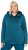 Ulla Popken Sweater Knit Fleece Hoodie Dark Petrol - Naisten hupparit ja collegepaidat isot koot - 