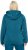 Ulla Popken Sweater Knit Fleece Hoodie Dark Petrol - Naisten hupparit ja collegepaidat isot koot - 