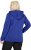 Ulla Popken Sweater Knit Fleece Hoodie Capri Blue - Naisten hupparit ja collegepaidat isot koot - 