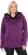 Ulla Popken Sweater Knit Fleece Hoodie Aubergine - Naisten hupparit ja collegepaidat isot koot - 