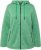 Ulla Popken Melange Knit Fleece Lined Hoodie Spring Green - Naisten hupparit ja collegepaidat isot koot - 