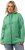 Ulla Popken Melange Knit Fleece Lined Hoodie Spring Green - Naisten hupparit ja collegepaidat isot koot - 