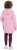 Ulla Popken Oversized Grass Graphic Hoodie Wildberry - Naisten hupparit ja collegepaidat isot koot - 