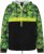 Ulla Popken Mineral Print Quick Dry Hoodie Black - Naisten hupparit ja collegepaidat isot koot - 