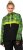 Ulla Popken Mineral Print Quick Dry Hoodie Black - Naisten hupparit ja collegepaidat isot koot - 