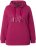 Ulla Popken Rock Sequined Hoodie Ruby - Naisten hupparit ja collegepaidat isot koot - 