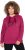 Ulla Popken Rock Sequined Hoodie Ruby - Naisten hupparit ja collegepaidat isot koot - 