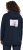 Ulla Popken Back Print Kangaroo Pocket Hoodie Navy - Naisten hupparit ja collegepaidat isot koot - 