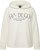 Ulla Popken City Name Graphic Hoodie Off-White - Naisten hupparit ja collegepaidat isot koot - 