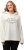 Ulla Popken City Name Graphic Hoodie Off-White - Naisten hupparit ja collegepaidat isot koot - 