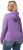Ulla Popken City Name Graphic Hoodie Light Purple - Hupparit ja collegepaidat - 