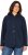 Ulla Popken Cable Knit Long Sleeve Hoodie Navy - Naisten hupparit ja collegepaidat isot koot - 