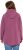 Ulla Popken Cable Knit Long Sleeve Hoodie Berry - Naisten hupparit ja collegepaidat isot koot - 