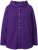 Ulla Popken Cable Knit Long Sleeve Hoodie Deep Violet - Hupparit ja collegepaidat - 