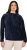 Ulla Popken Corduroy Hoodie Navy - Naisten hupparit ja collegepaidat isot koot - 