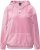 Ulla Popken Corduroy Hoodie Raspberry - Naisten hupparit ja collegepaidat isot koot - 