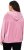 Ulla Popken Corduroy Hoodie Raspberry - Naisten hupparit ja collegepaidat isot koot - 