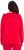Ulla Popken Plunge Neck Long Sleeve Hoodie Salsa Red - Naisten hupparit ja collegepaidat isot koot - 