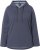 Ulla Popken Lettering GLOWING Hoodie Asphalt Grey - Painetut T-paidat naisille - 