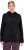 Ulla Popken Fleece Sweatshirt Hoodie Black - Hupparit ja collegepaidat - 