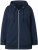 Ulla Popken Decorative Seam Zip-Up Hoodie Navy - Naisten hupparit ja collegepaidat isot koot - 
