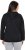 Ulla Popken Eyelet Embroidered Zip-Up Hoodie Black - Naisten hupparit ja collegepaidat isot koot - 