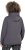 Ulla Popken Snake Detail Zip-Up Hoodie Graphite Grey - Naisten hupparit ja collegepaidat isot koot - 