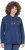 Ulla Popken Perfect Flow Embroidered Hoodie Indigo Denim - Naisten hupparit ja collegepaidat isot koot - 