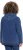 Ulla Popken Perfect Flow Embroidered Hoodie Indigo Denim - Naisten hupparit ja collegepaidat isot koot - 