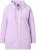 Ulla Popken Decorative Seam Zip-Up Hoodie Lavender - Naisten hupparit ja collegepaidat isot koot - 